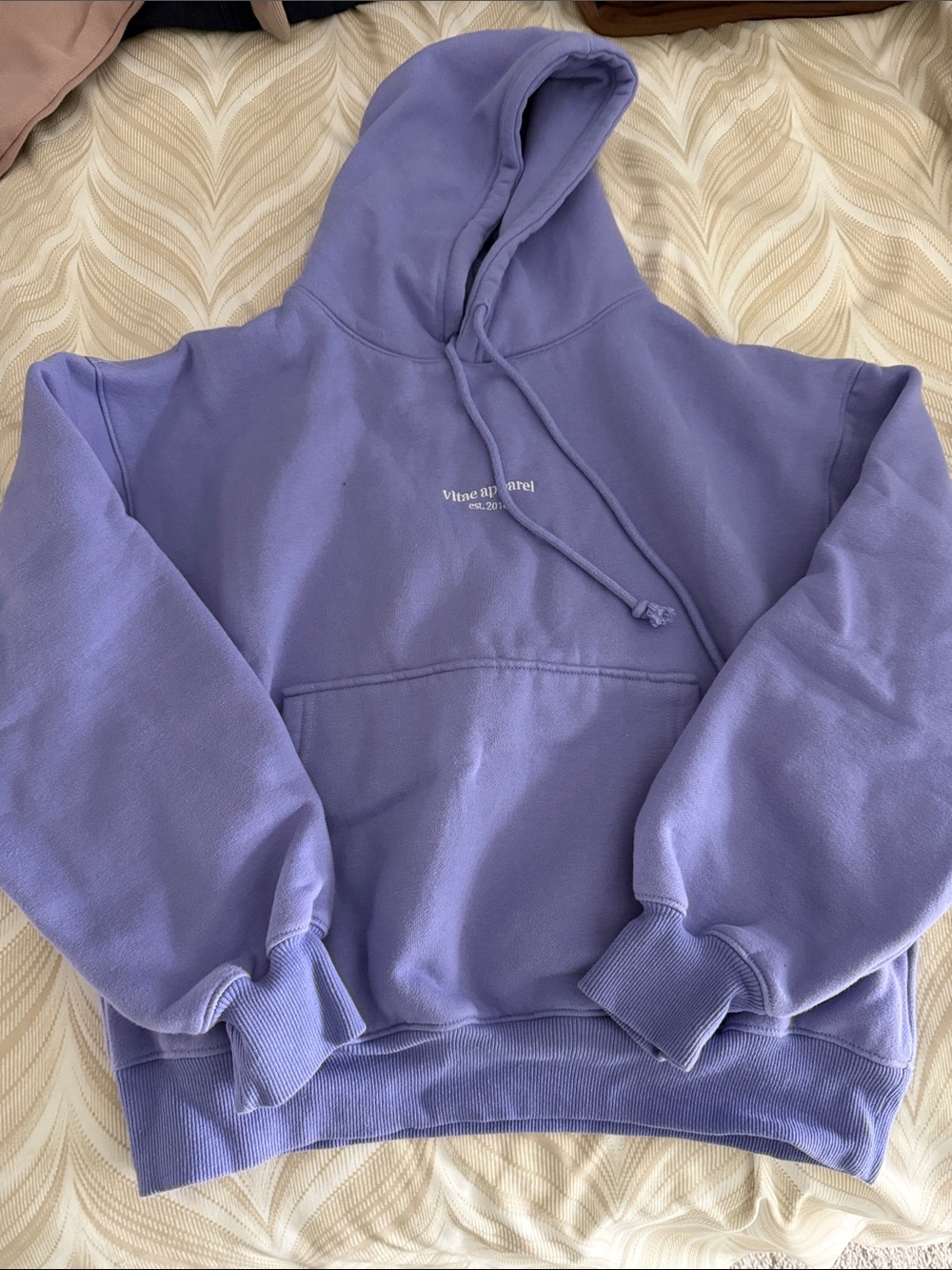 Lavender Hoodie - Women's Cozy Pullover